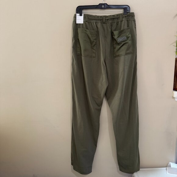 Nike Air Devin Booker Dri-FIT Tear Away Pants Olive Mens L-Tall HJ3899-222 NEW - Picture 7 of 16